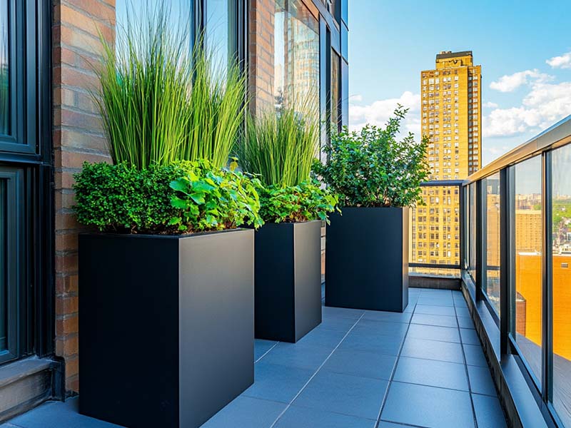 Plantes pour jardinière urbaine