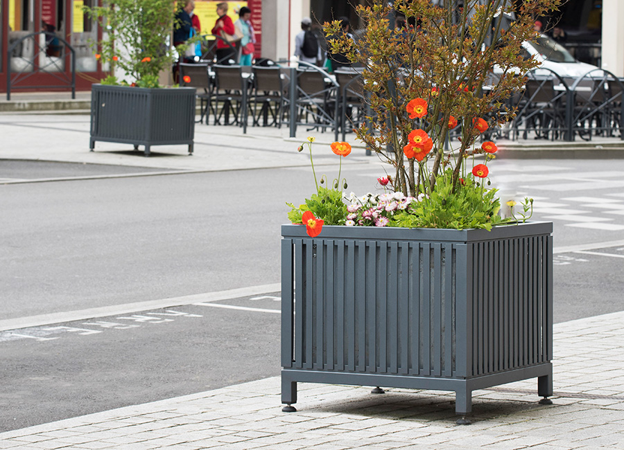 Jardinières urbaines