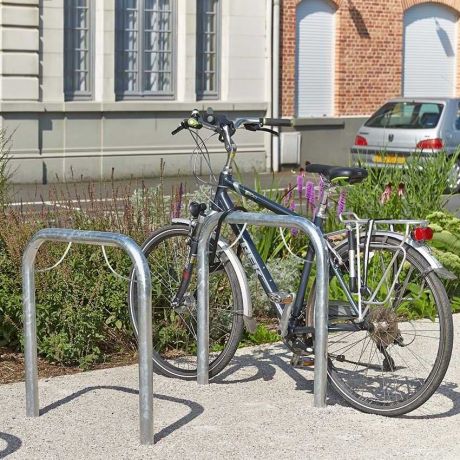 Arceaux vélos acier galvanisé
