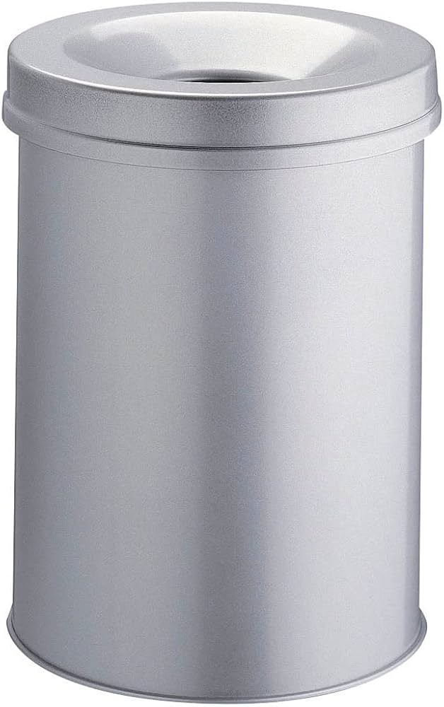 Poubelles anti-incendie auto-extinguibles