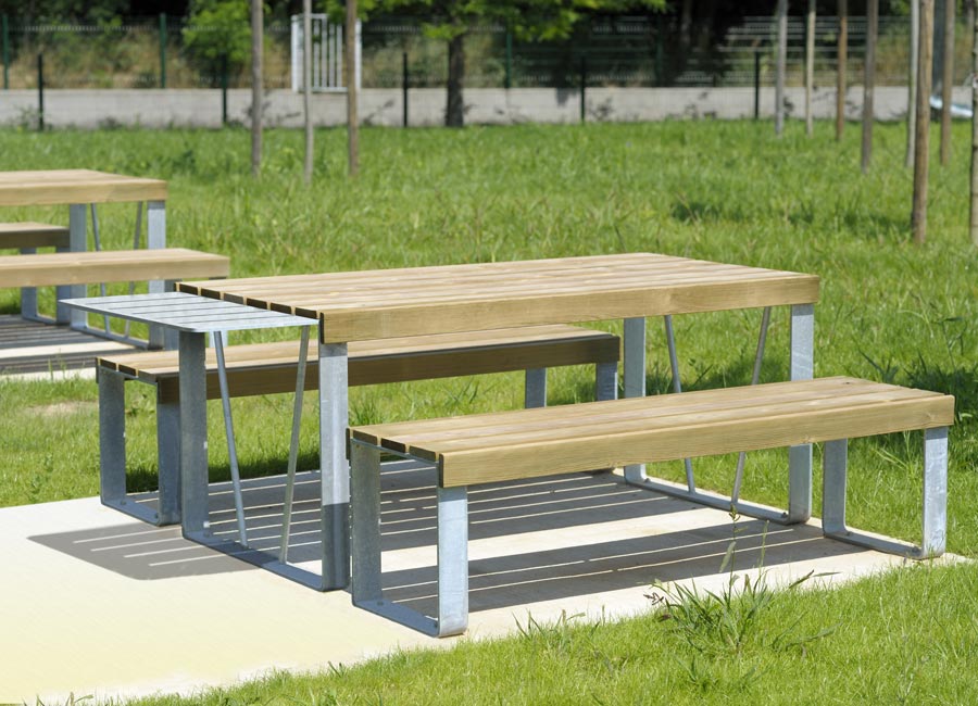table de pique-nique PMR
