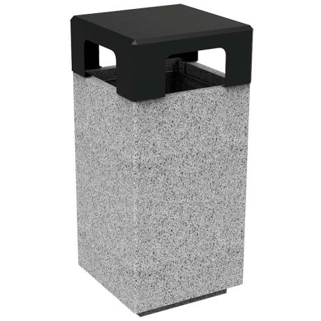 Comparatif matériaux poubelles urbaines