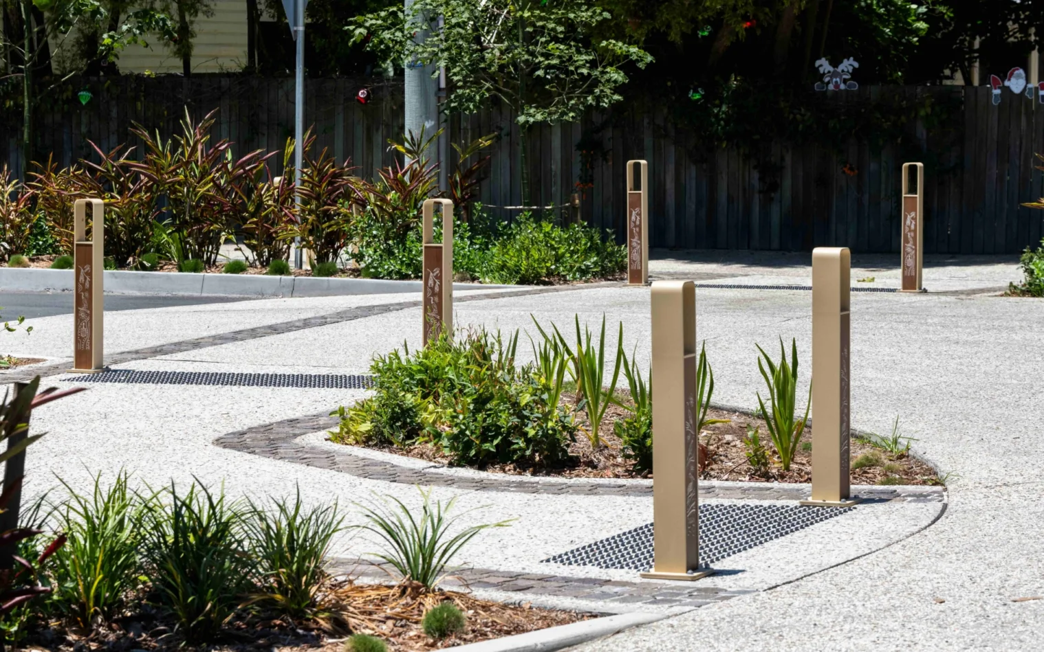 Bornes et potelets urbains