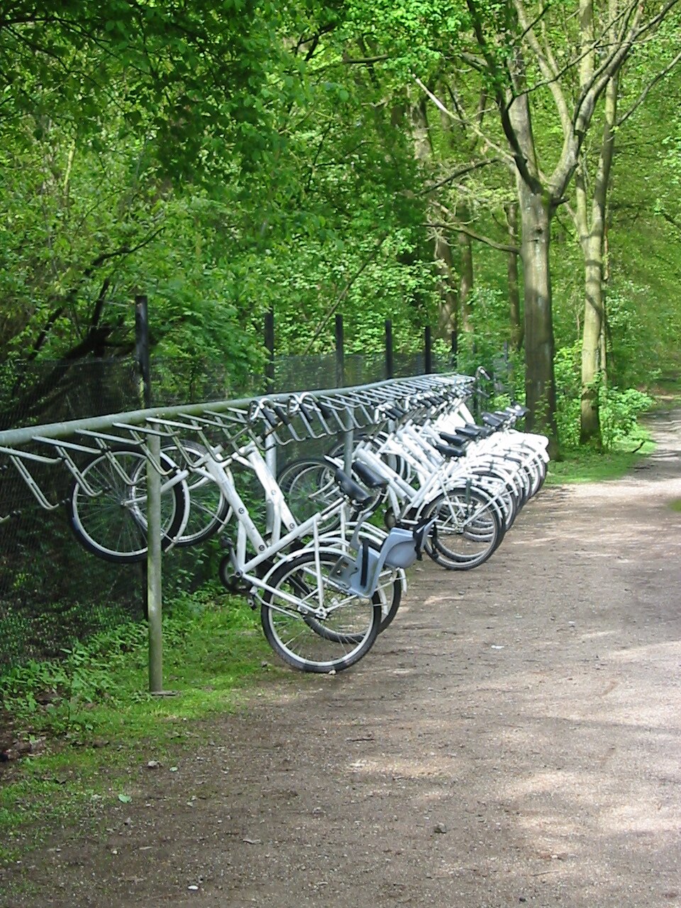 Supports vélos râteliers