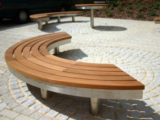 Bancs courbes