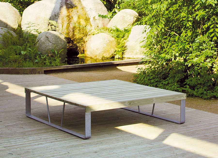 Bancs longues portées