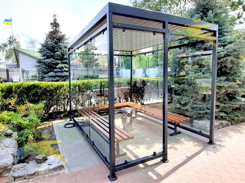 abris fumeurs extérieurs