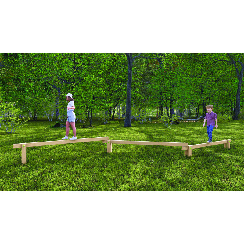 parcours ludiques enfants extérieur