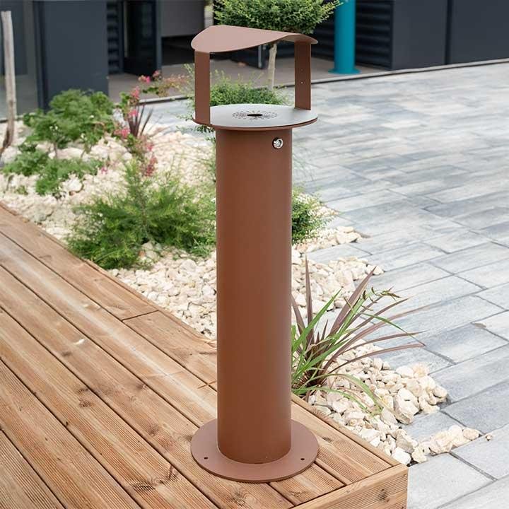 cendrier anti vandalisme extérieur