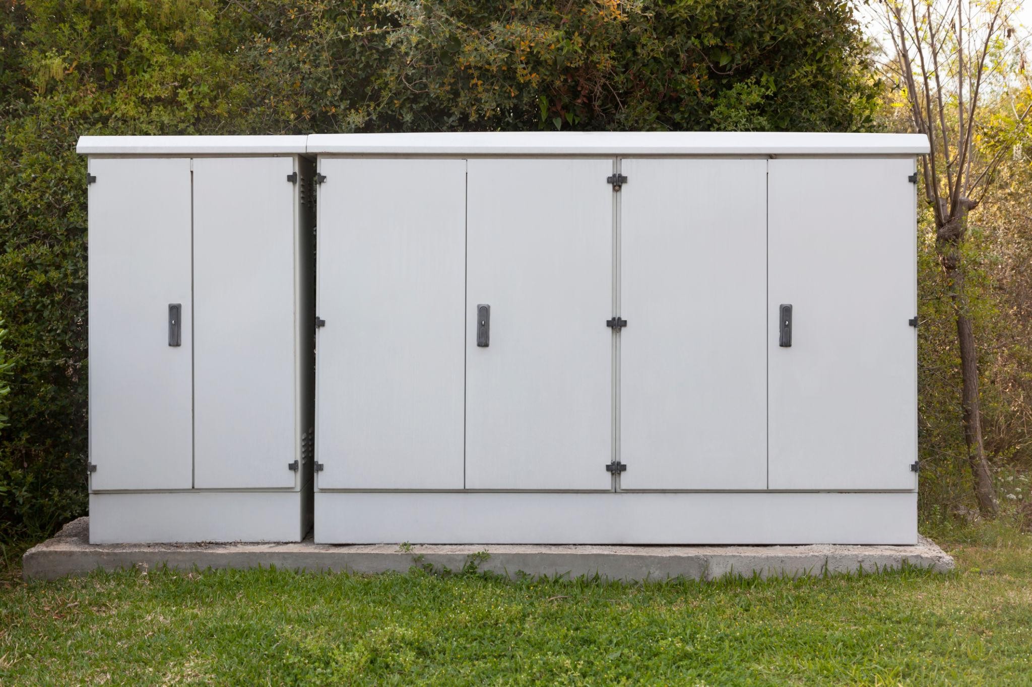 Armoire électrique extérieure