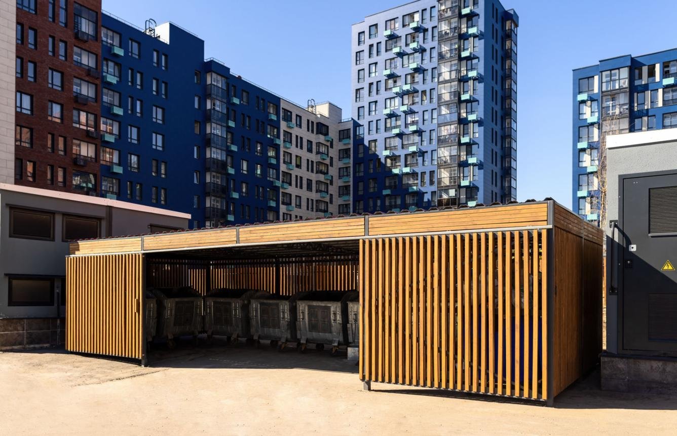 cache conteneur copropriété