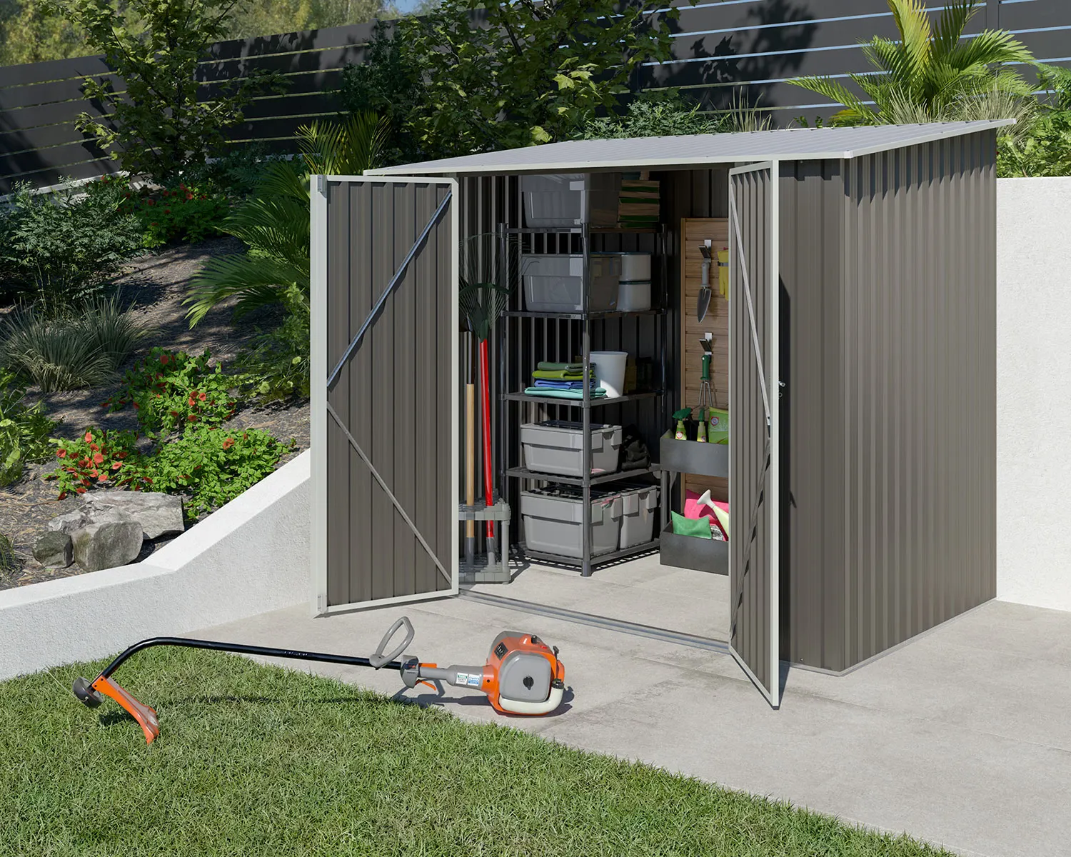 Abris stockage matériel communal