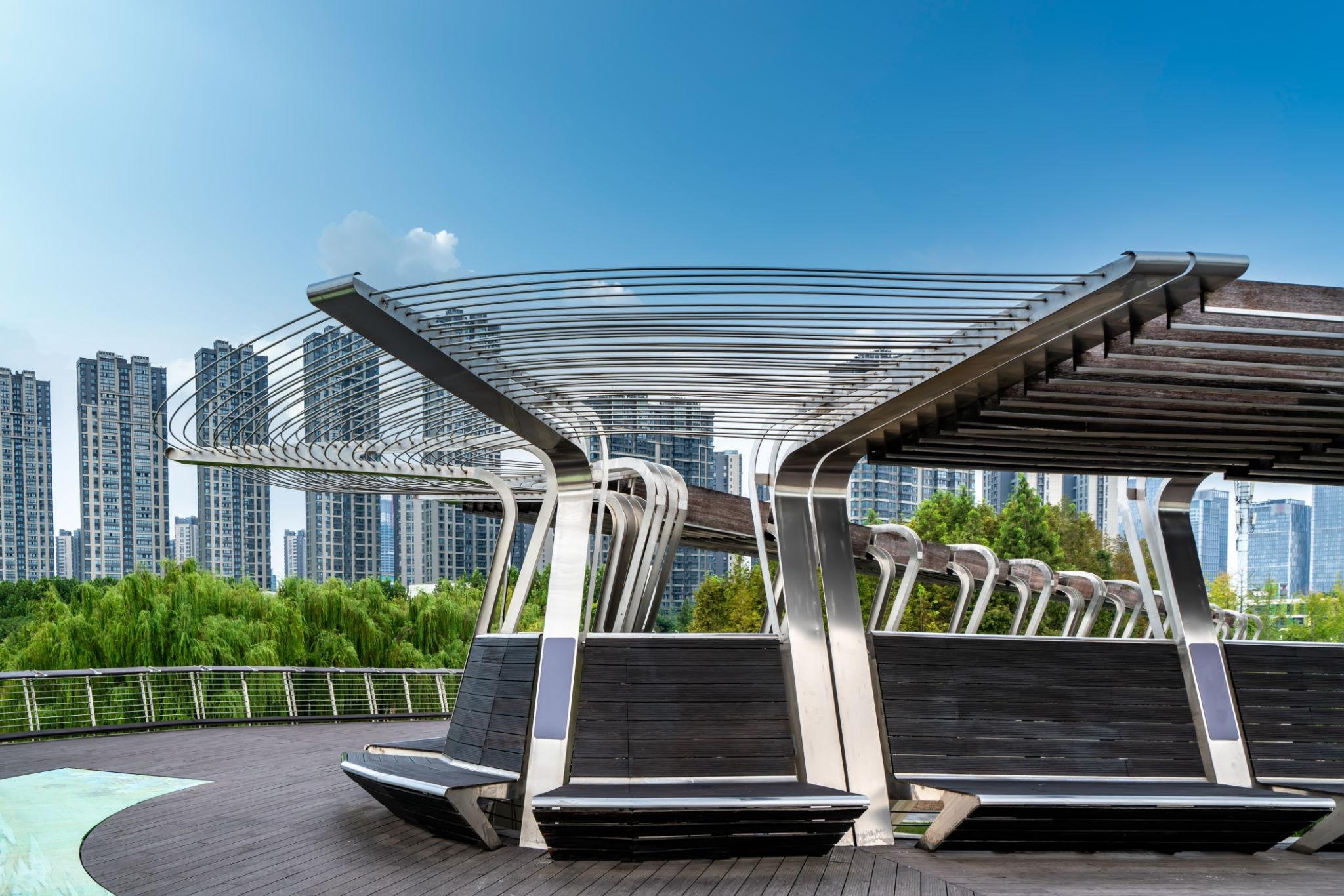 équipements loisirs urbains extérieur