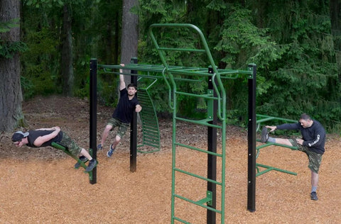 Parcours fitness extérieur