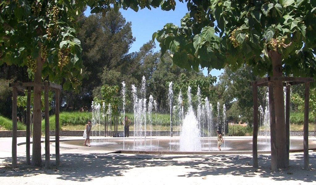 fontaine parc public