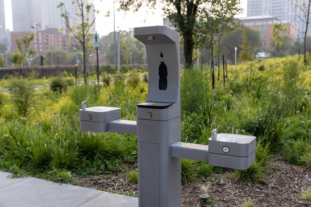 fontaine à boire urbaine