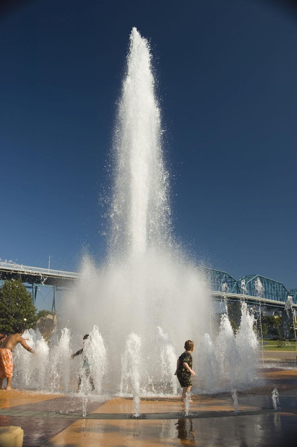 Fontaine ludique 