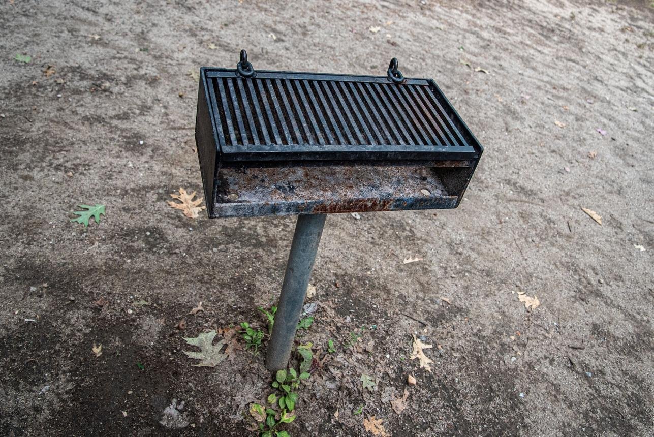 grille pour parc public