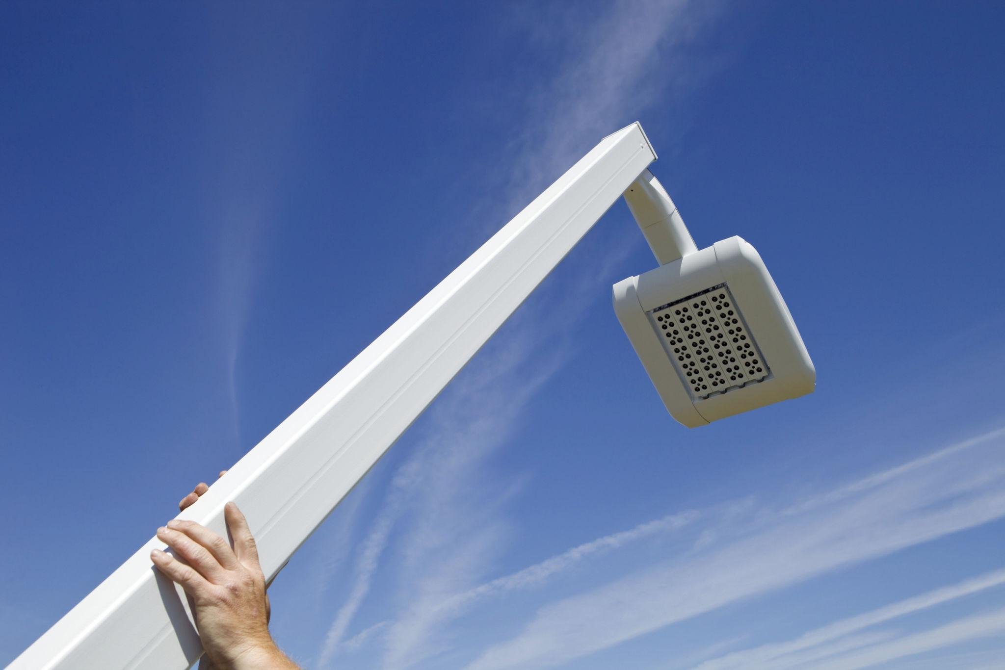 installation éclairage public