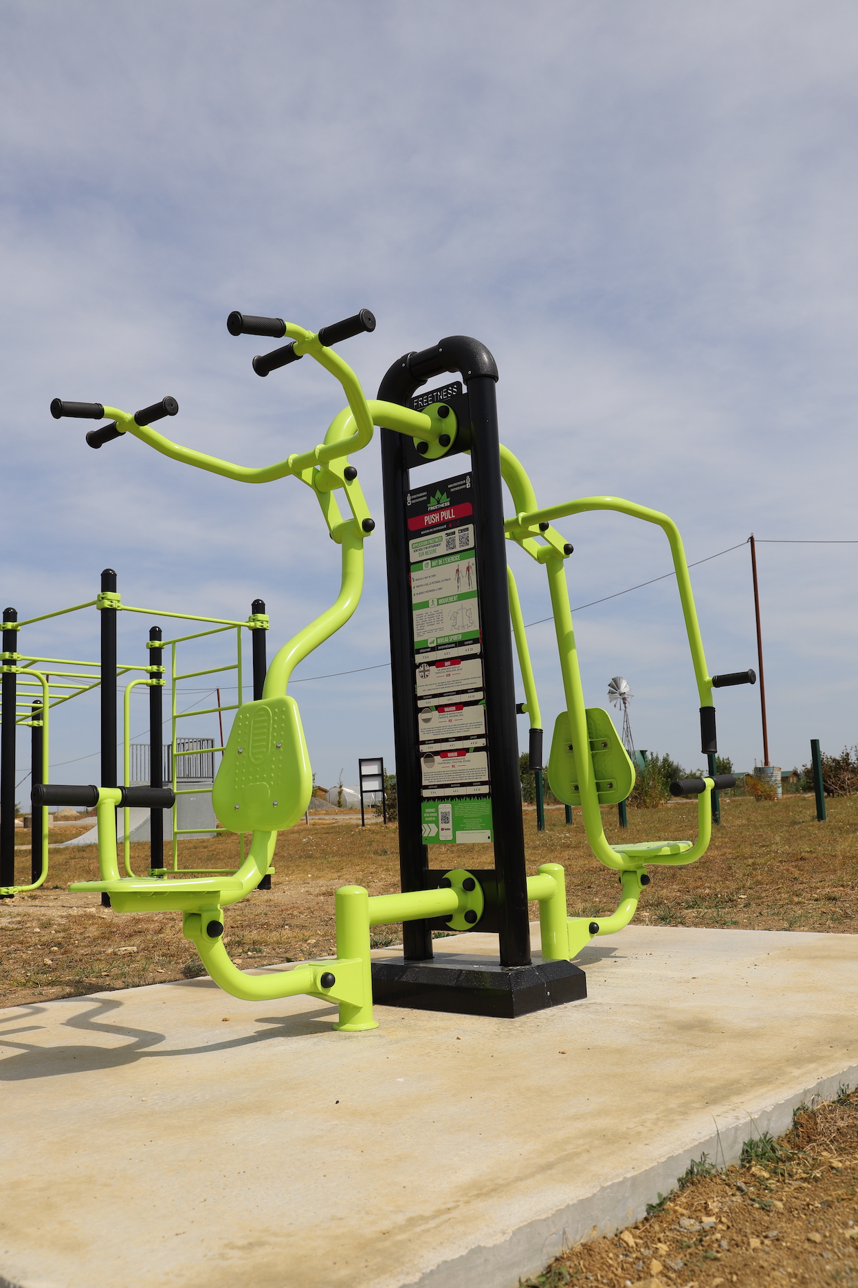 stations de musculation extérieure