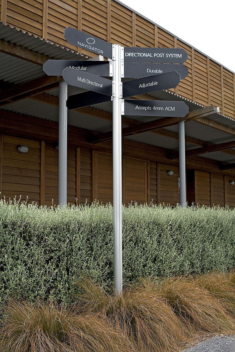 panneau directionnel extérieur