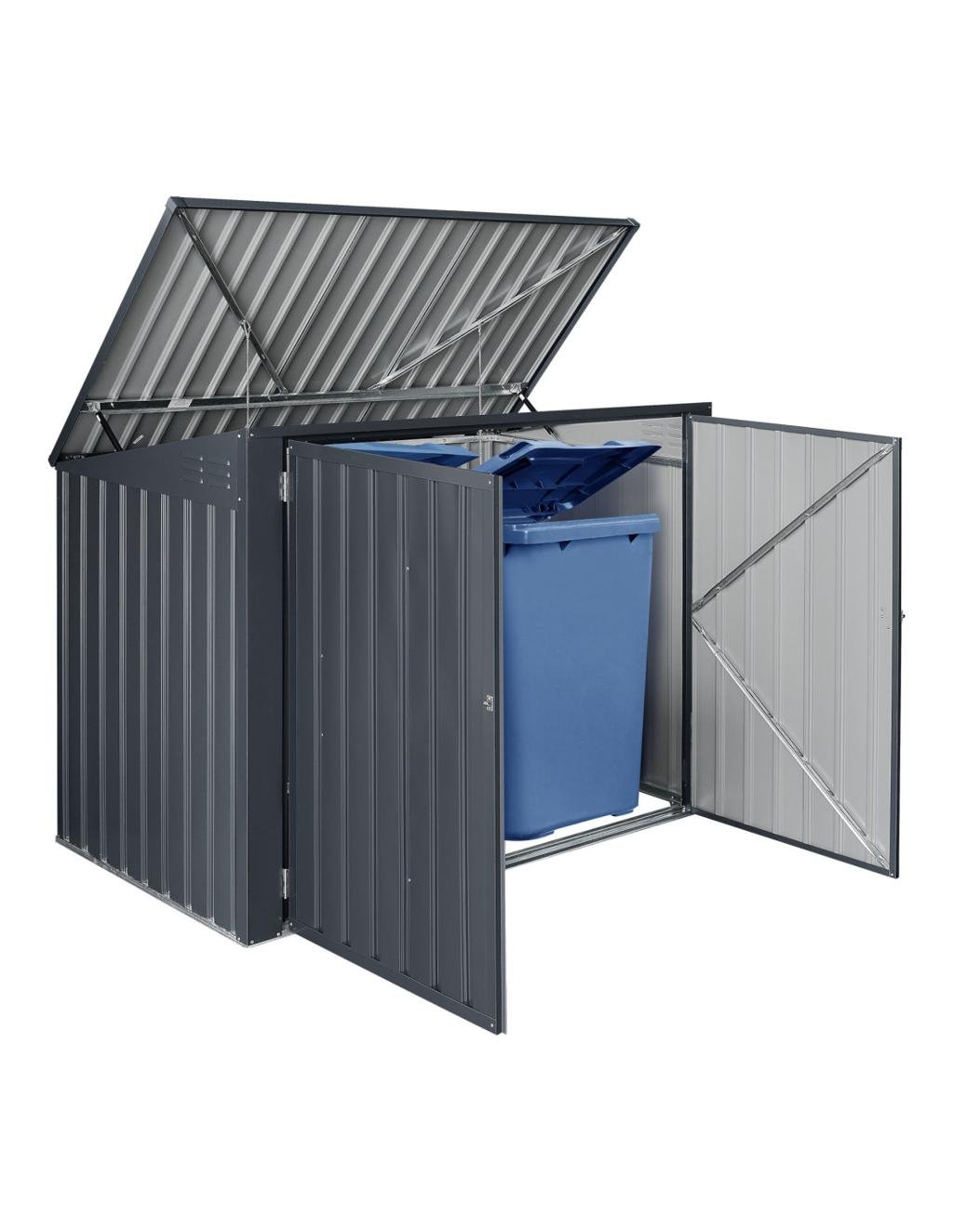 cache conteneur anti vandalisme