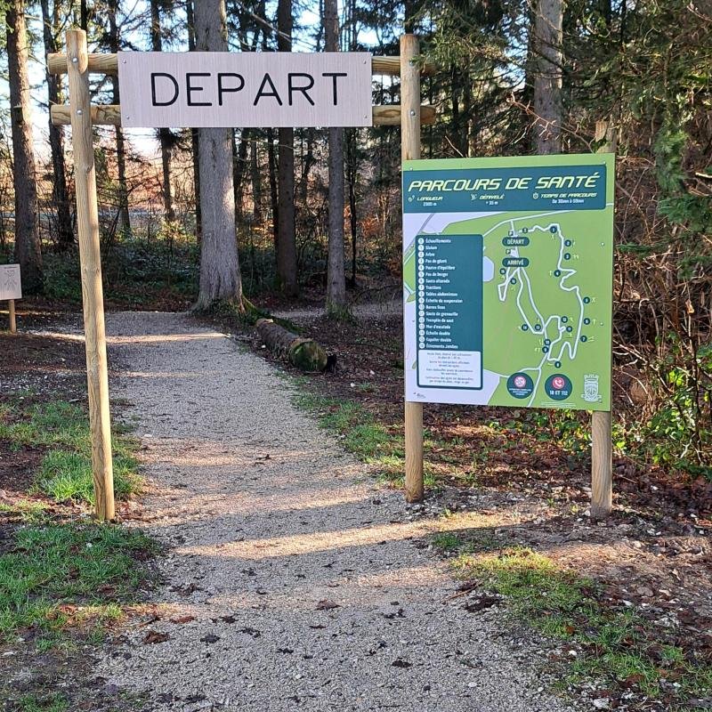 Parcours santé bien-être extérieur