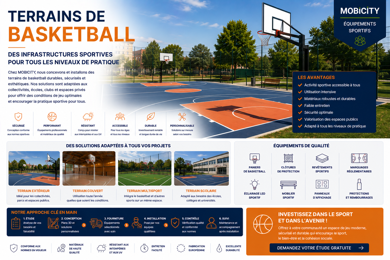 terrain de basketball