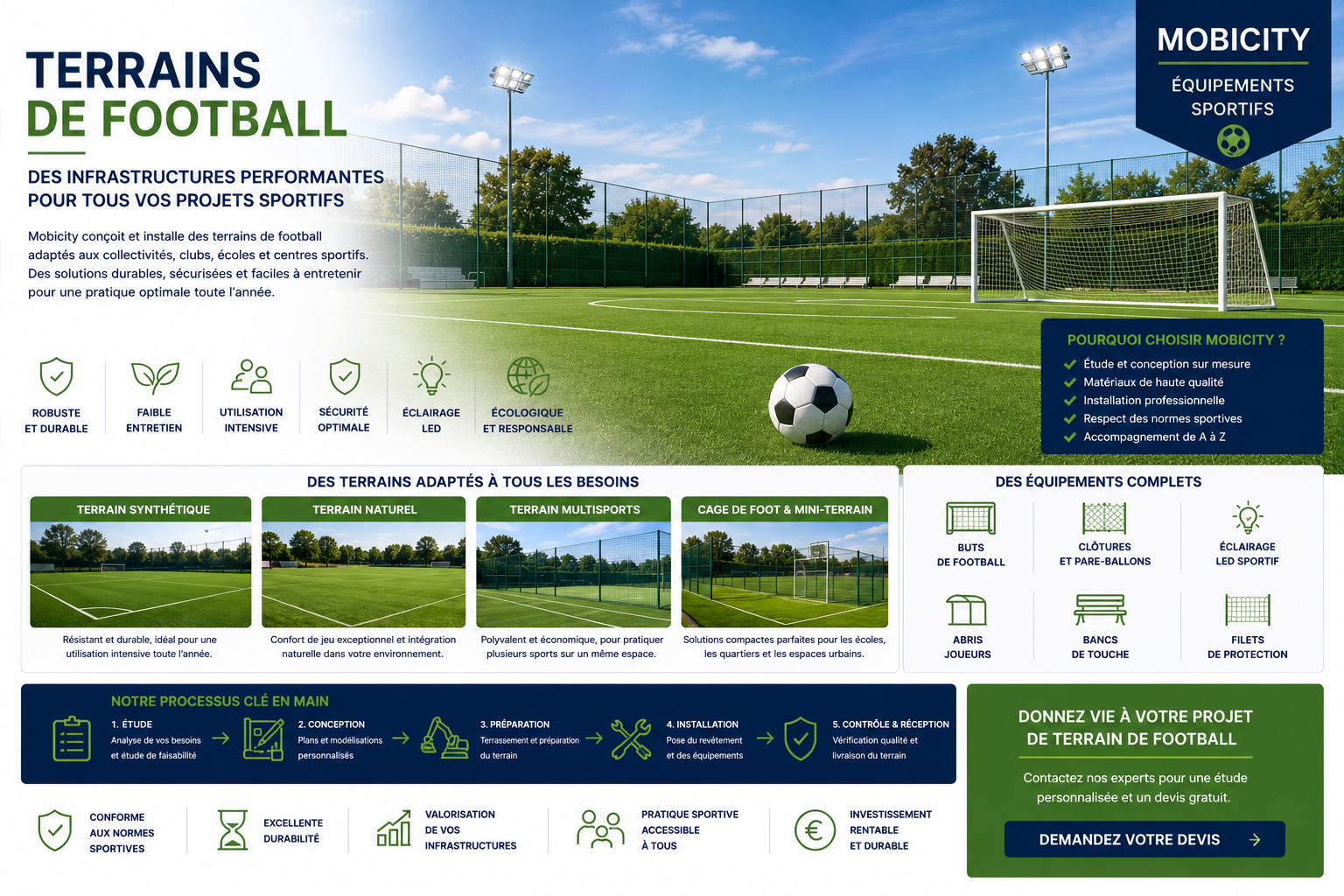 Terrain de football
