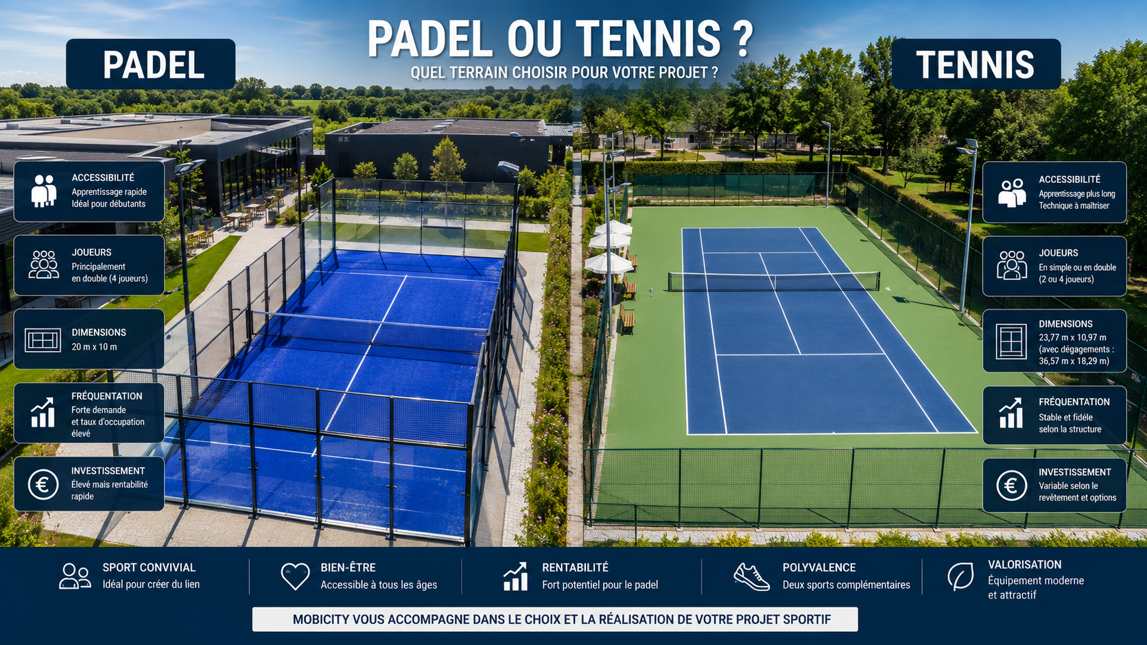padel ou tennis