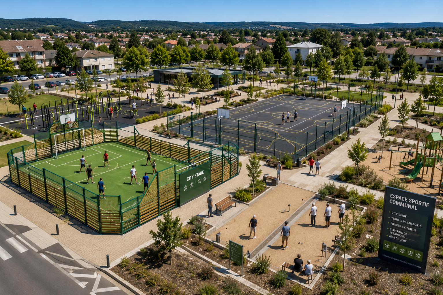 aménagement sportif des communes