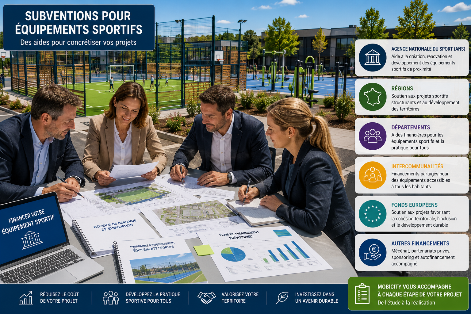 Subventions pour équipements sportifs
