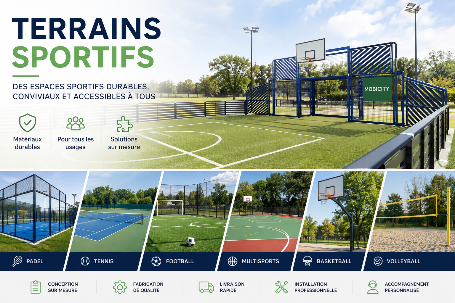 Terrains sportifs