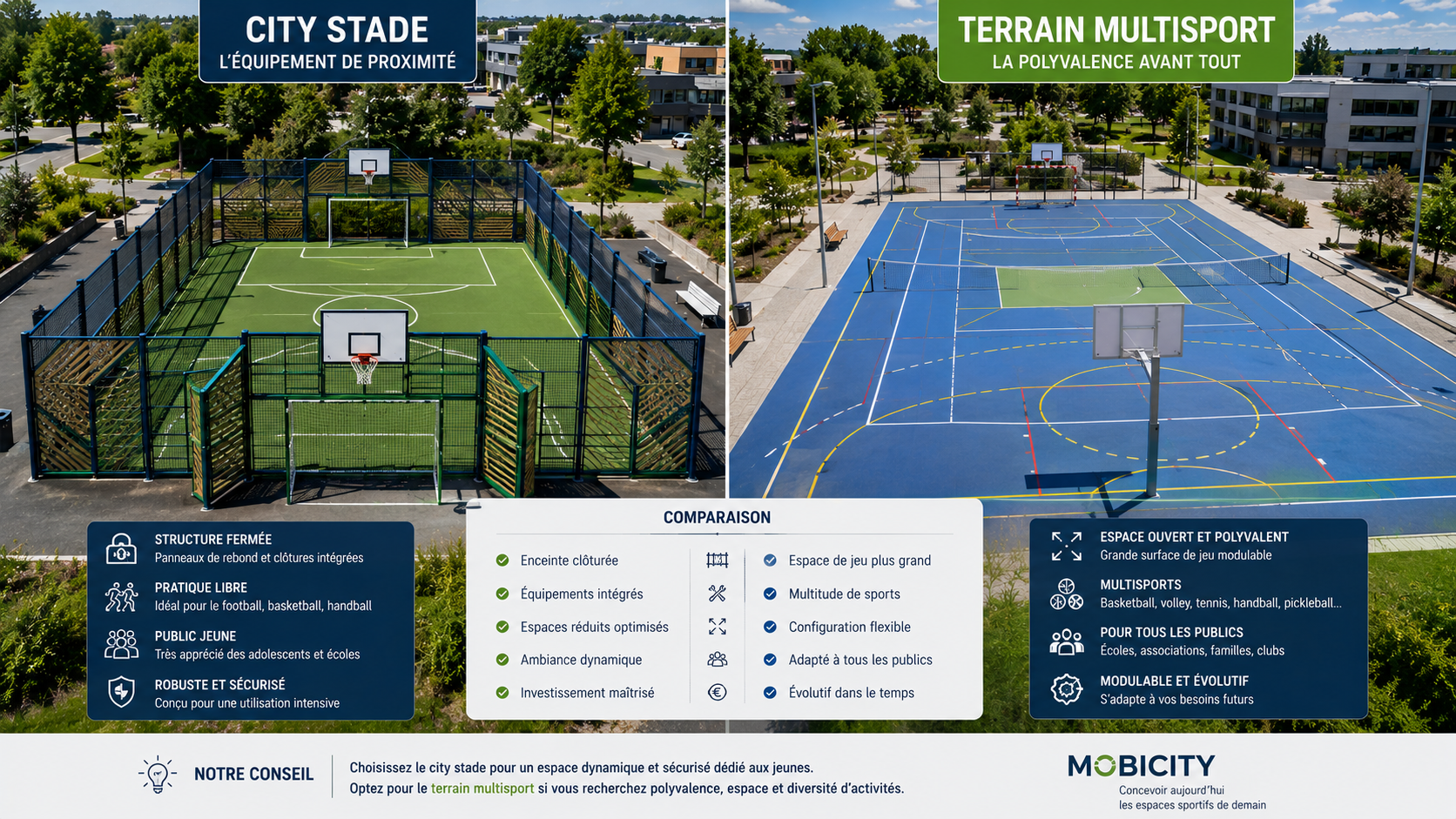 city stade ou terrain multisport